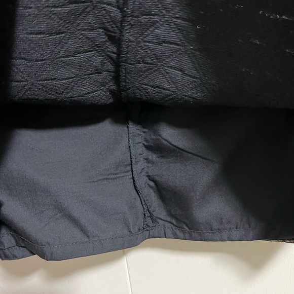 Basement quilt gold black mini skirt size medium limited edition - Picture 5 of 6